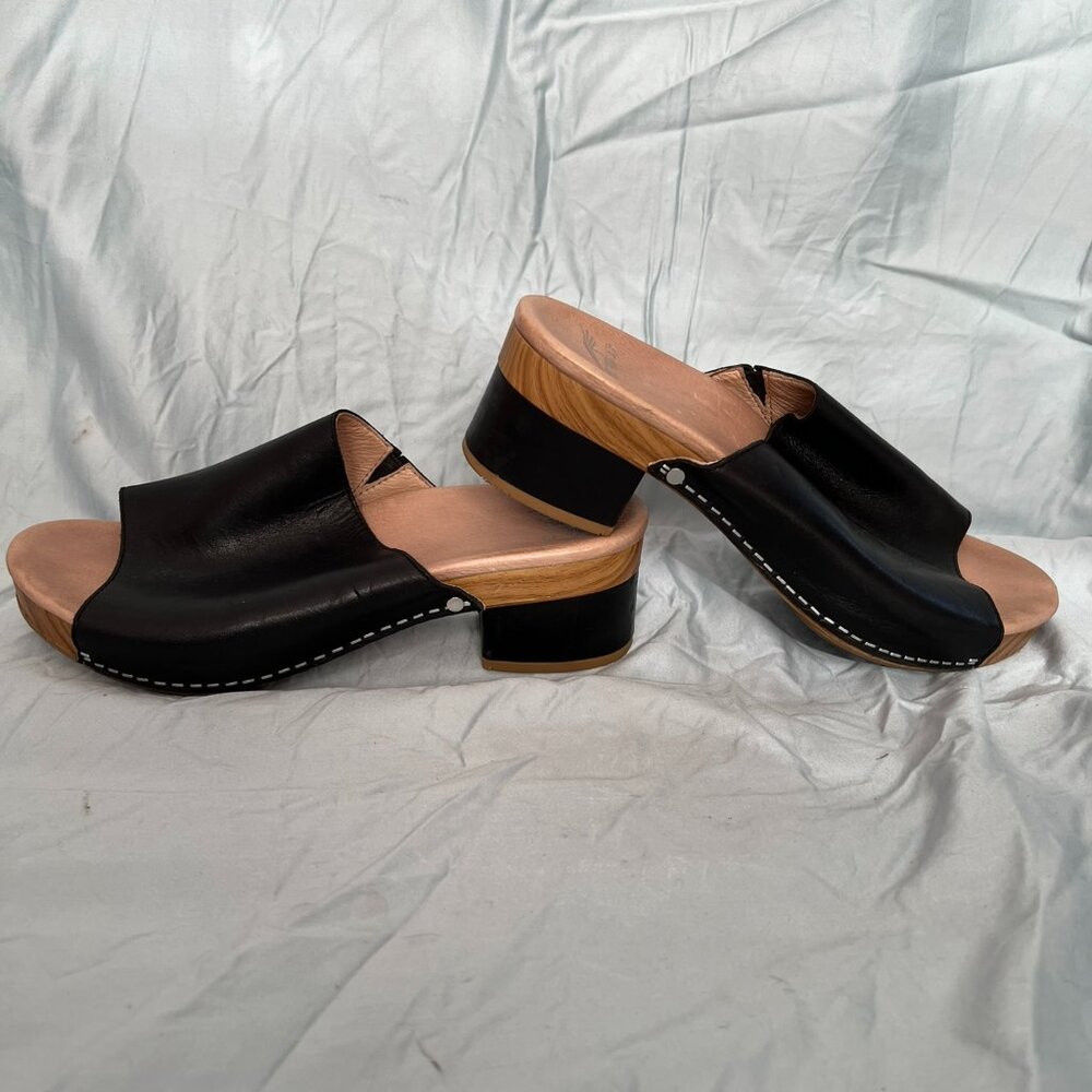 Dansko Black Clogs Size 40